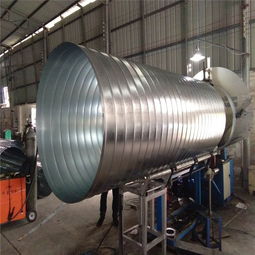 东莞白铁皮通风管厂 生产优质螺旋风管价格